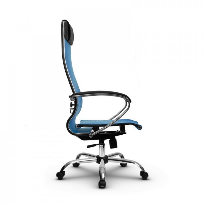 Кресло руководителя «МЕТТА B-1m-12/K131 хром 17833» - вид 3