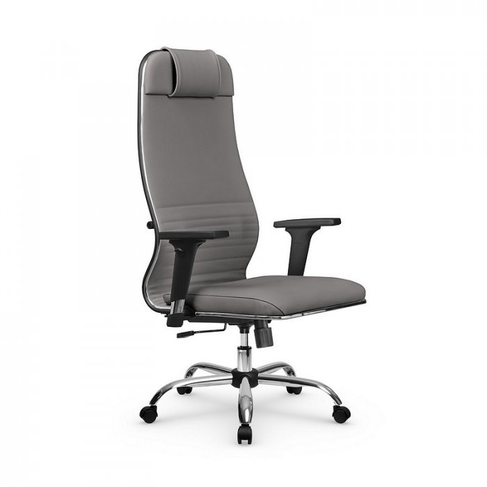 Кресло руководителя «МЕТТА L-1m-38К2/2D MPES хром 17833» - вид 7