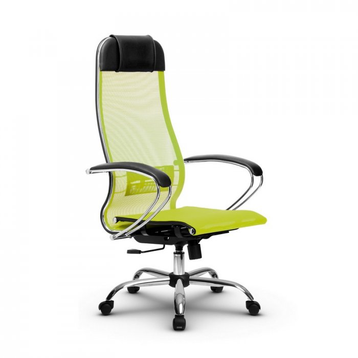 Кресло руководителя «МЕТТА В-1m-4/K131 хром 17833» - вид 4